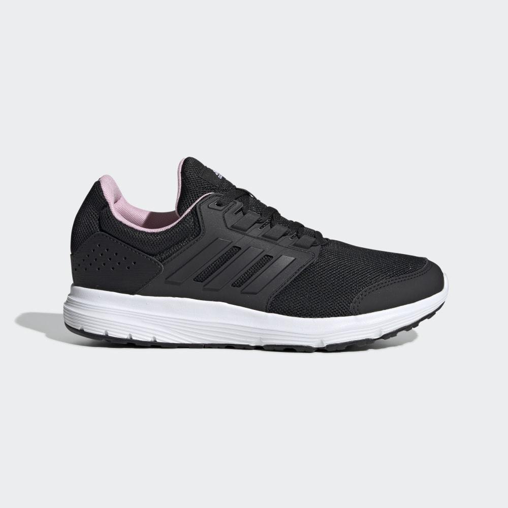 Adidas Women's Galaxy 4 Running Shoes Black/Pink Ireland F36183